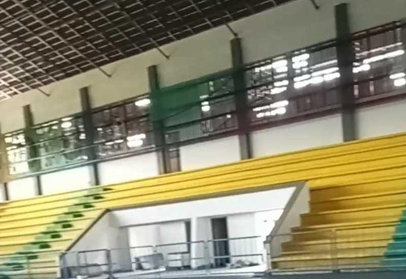 Gor Puri tampak dalam